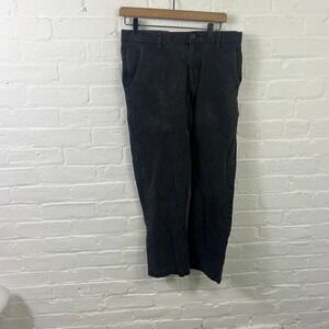 Dockers Men's Straight-Leg Chino Pants Cotton High Rise Black Size 32/30